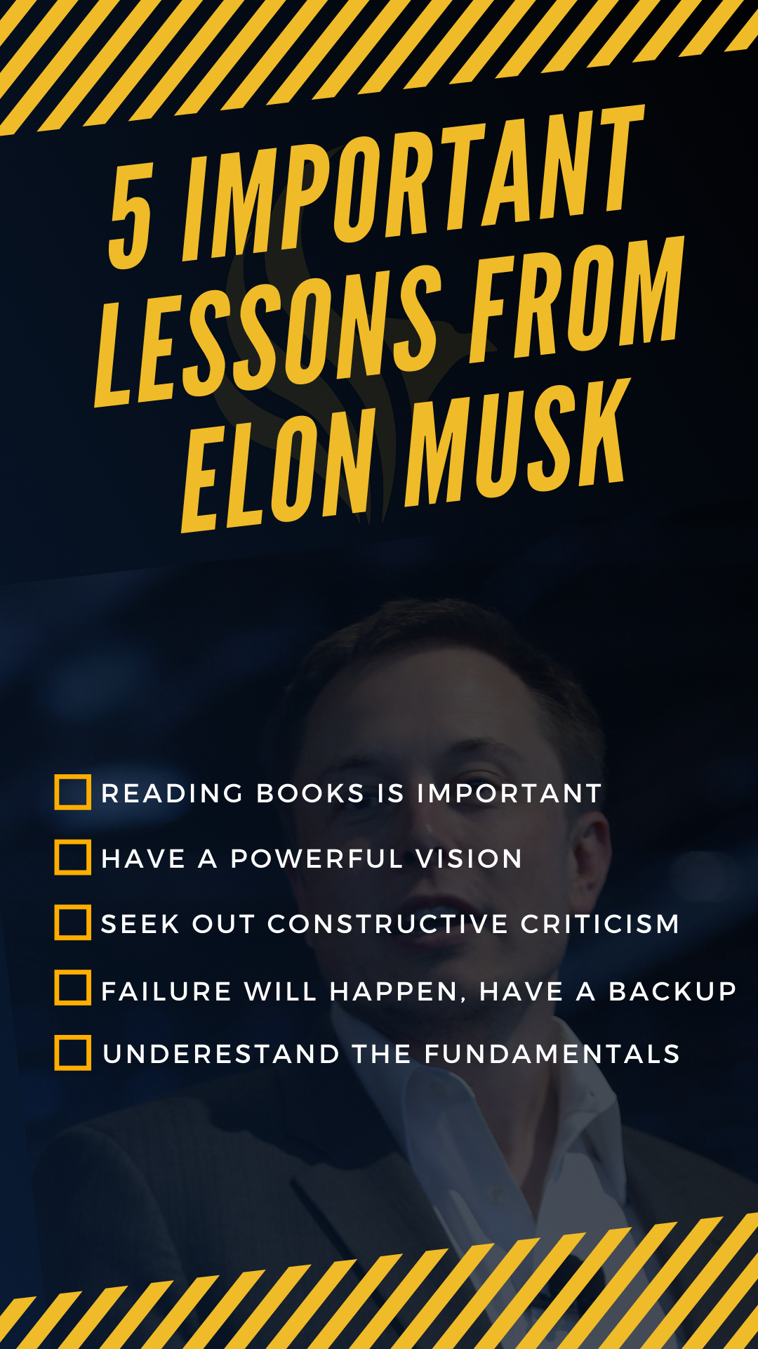 5 important lessons from elon musk entrepreneurship quotes motivation business motivation business motivational quotes elon musk business article on 5 important lessons from elon musk entrepreneurship quotes motivation business motivation business motivational quotes