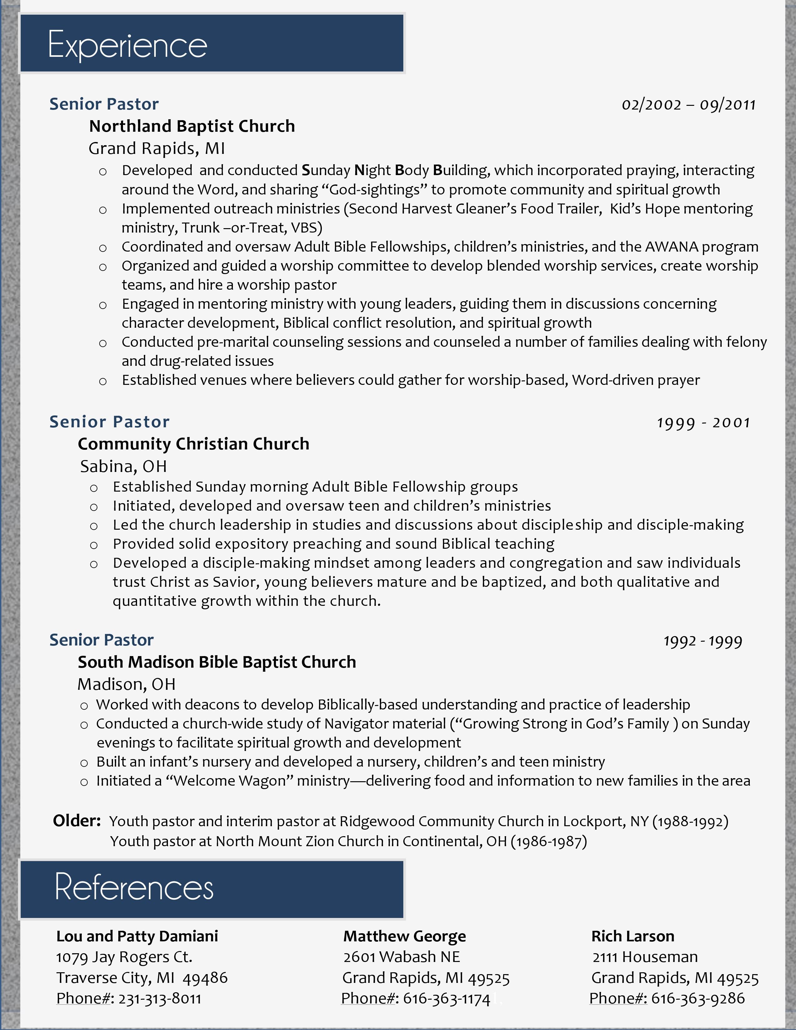 my resume design for a pastoral position page 2 i ll do yours for just 15 best resume resume examples sample resume 2 page resume samples on my resume design for a pastoral position page 2 i ll do yours for just 15 best resume resume examples sample resume