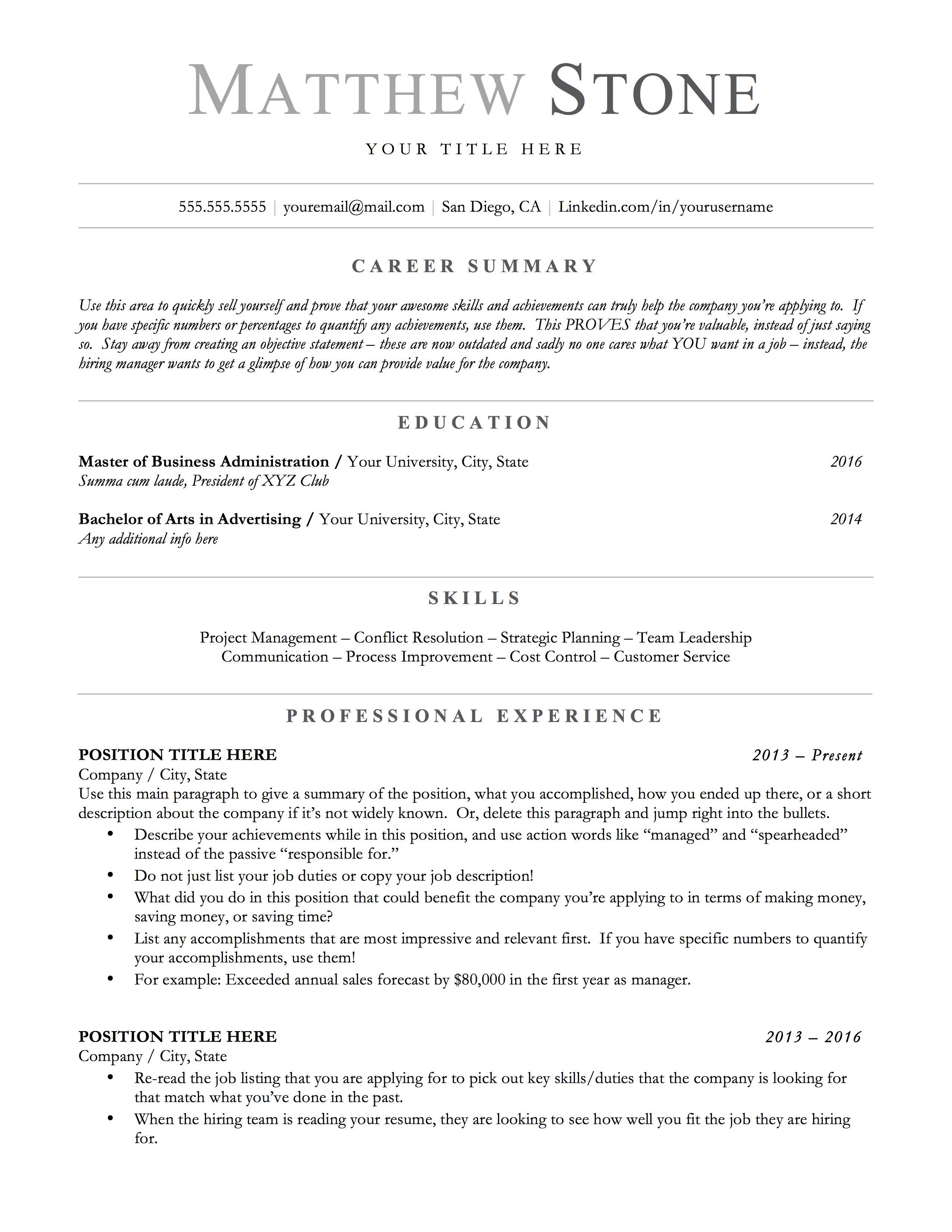 resume for applicant tracking system on ats friendly resume template minimalist resume template for etsy resume template word minimalist resume template resume template