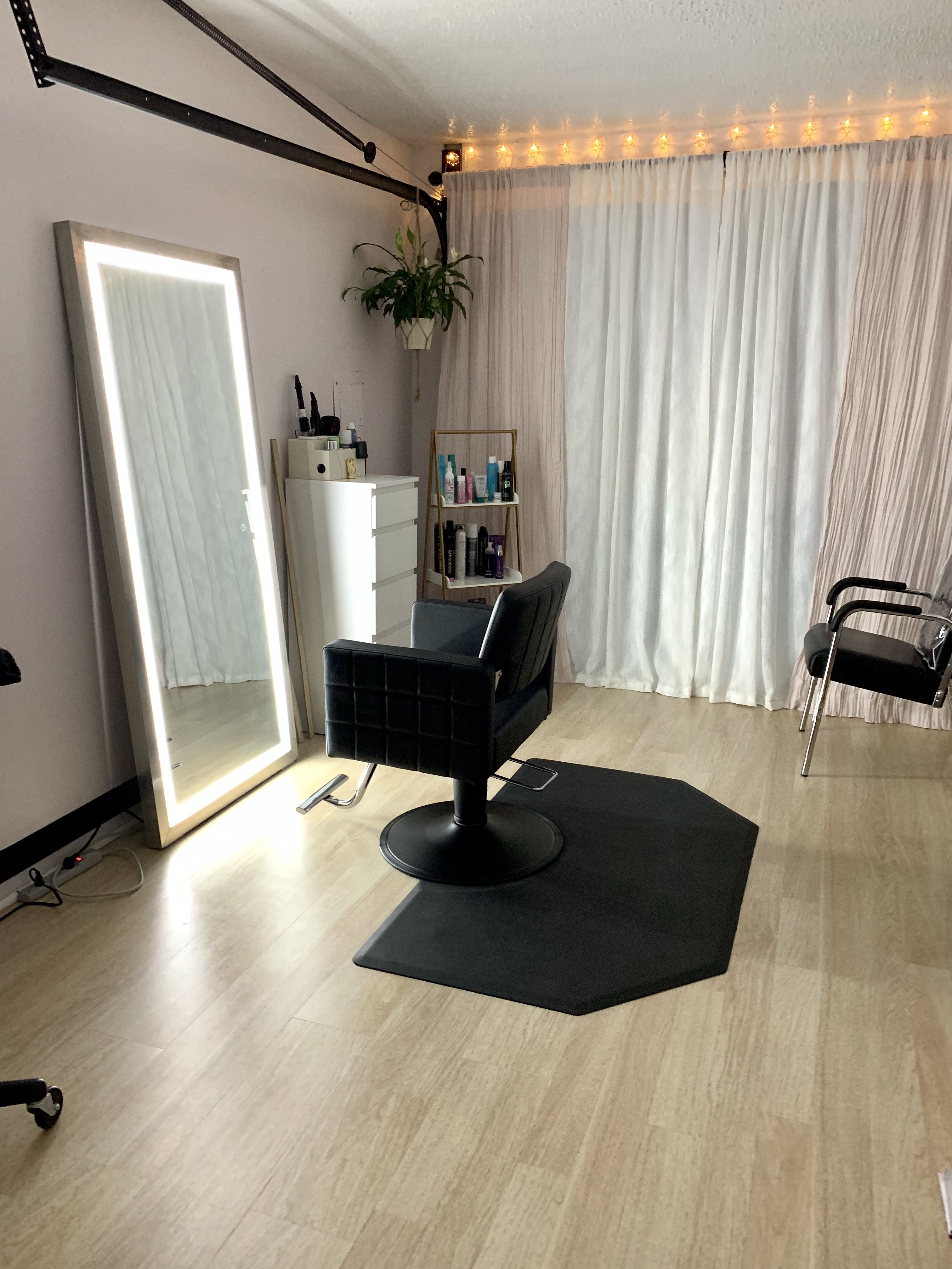 hair stylist that come to your home on home garage to studio salon diy beauty room decor salon suites decor home hair salons