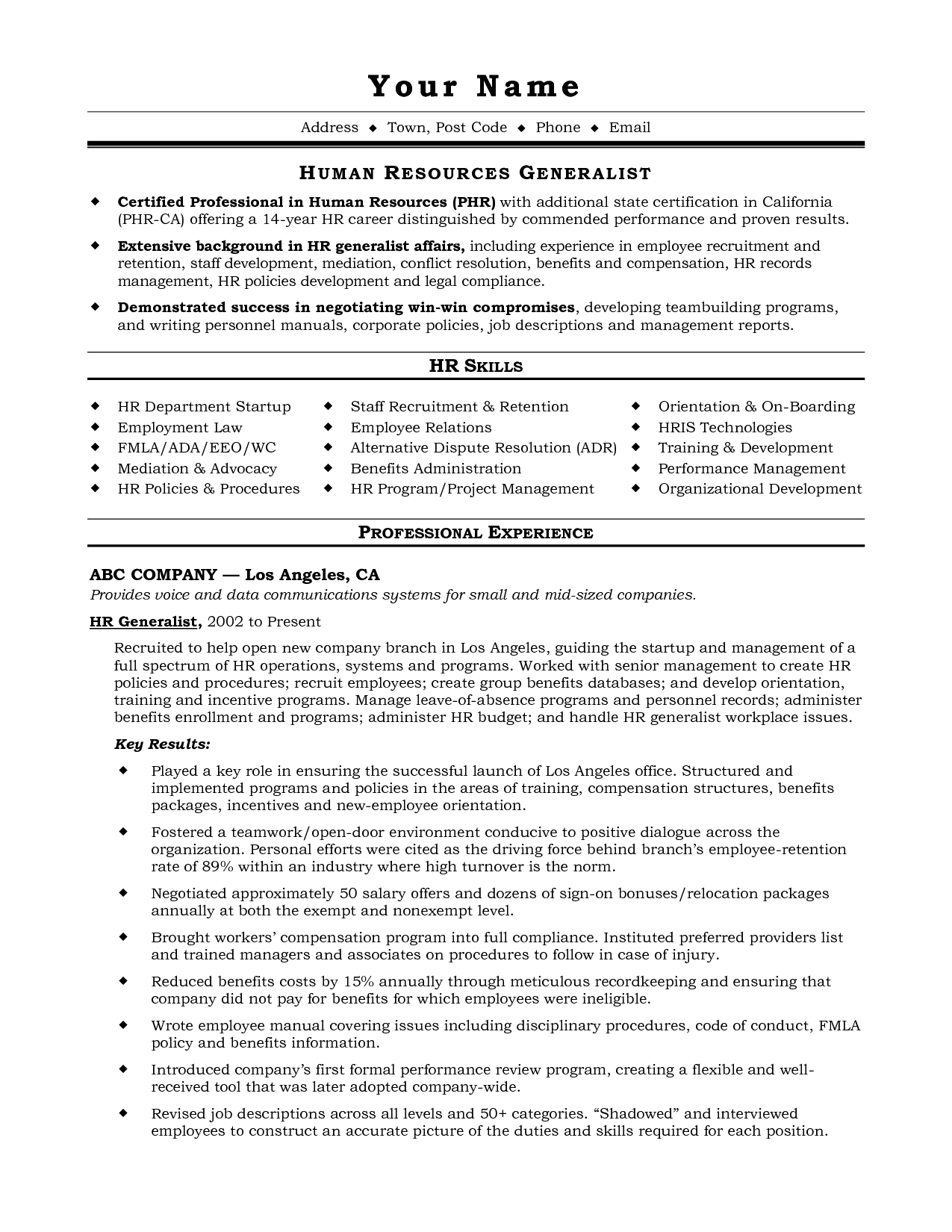 free resume templates human resources free cv template word resume template examples project manager resume resume for hr manager examples on free resume templates human resources free cv template word resume template examples project manager resume