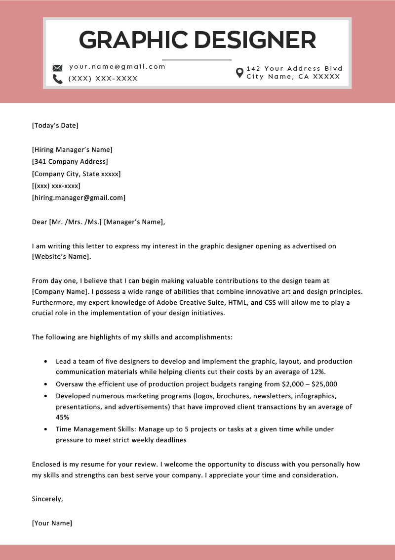 graphic design cover letter sample free download resume genius cover letter example templates creative cover letter resume cover letter examples professional cover letter templates on graphic design cover letter sample free download resume genius cover letter example templates creative cover letter resume cover letter examples