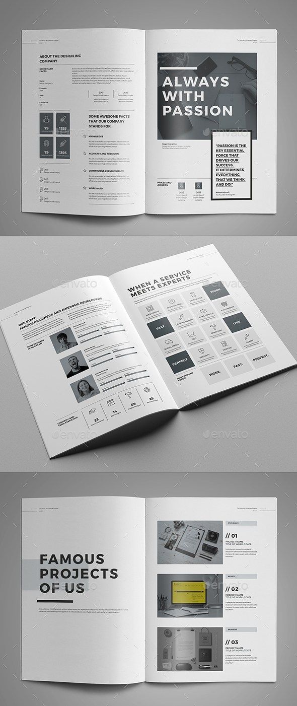 free graphic design proposal template indesign on 30 indesign business proposal templates magazine layout design corporate brochure design brochure design