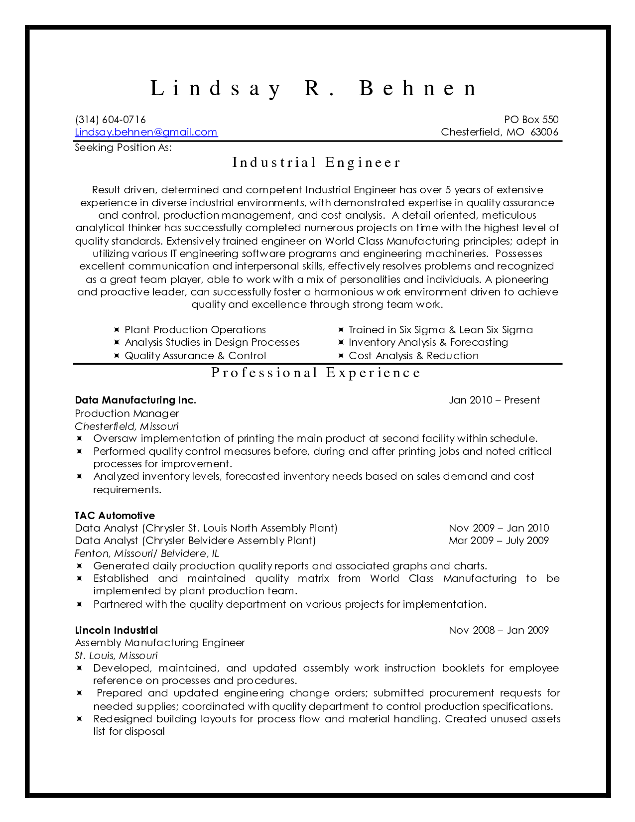manufacturing production manager resume on amazing manufacturing engineering resume photos office