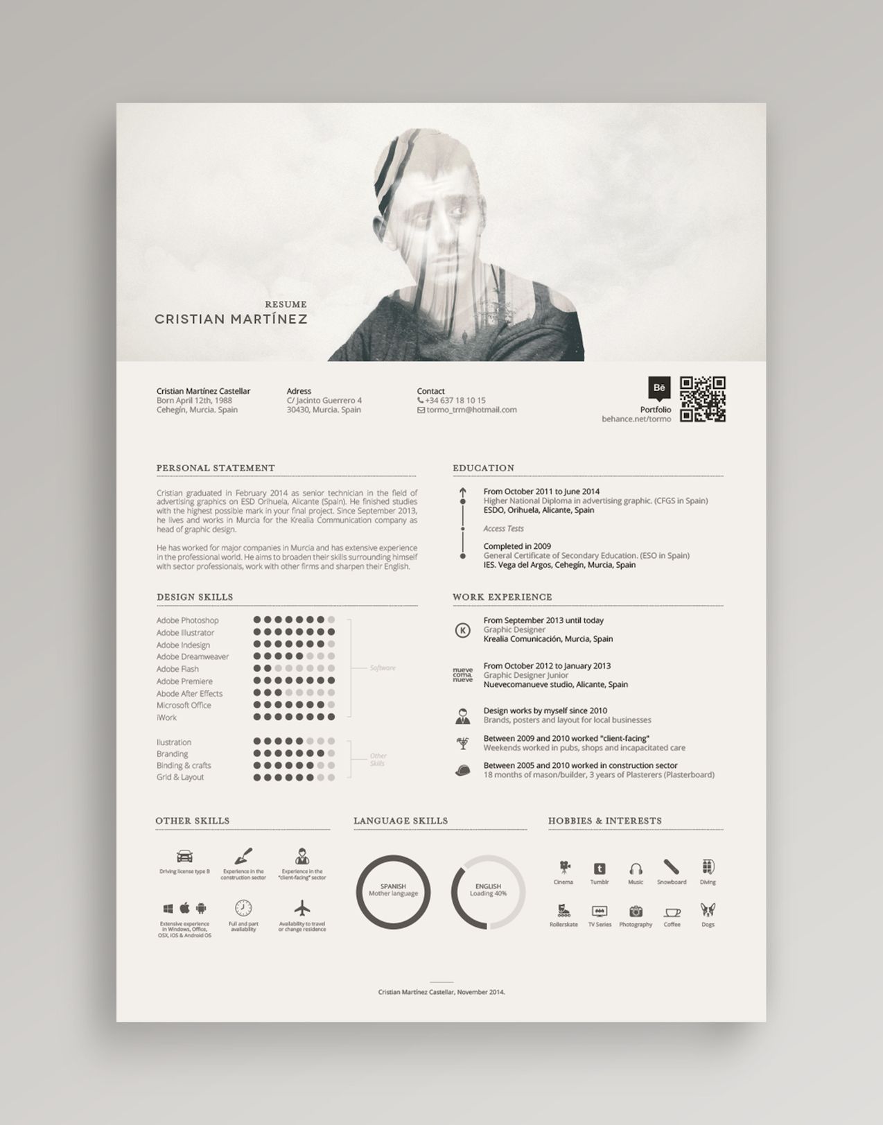 best graphic designer resume examples on 12 creative resume examples templates ideas daily design inspiration 28 curriculum vitae diseno grafico hojas de vida creativas disenos de unas