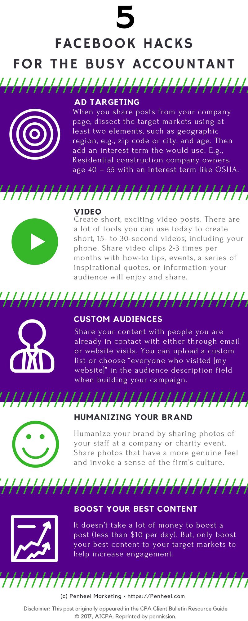 how to become an accountant on 5 facebook hacks for the busy accountant penheel marketing marketing online marketing accounting