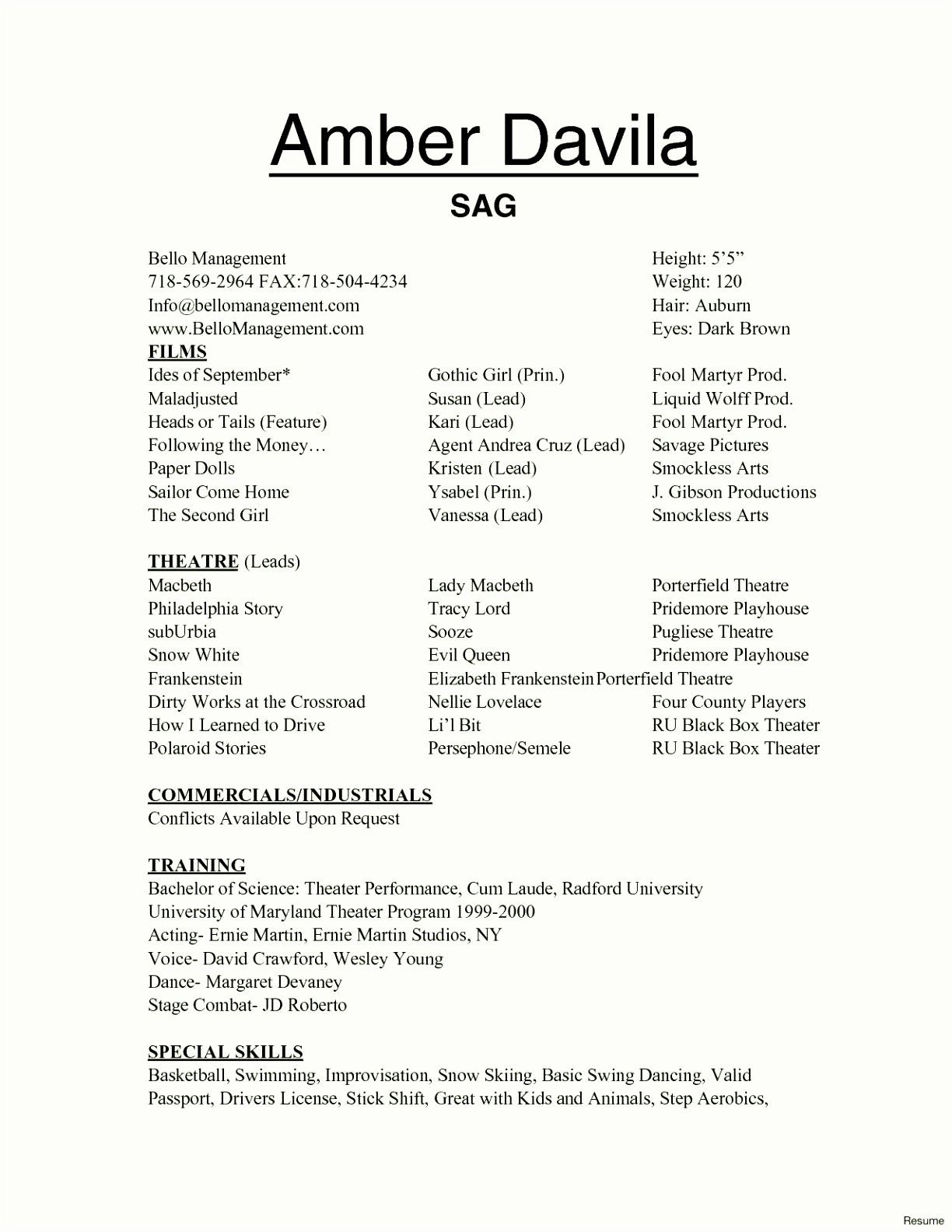 theatre resume template download on tech theatre resume template beautiful 10 polaroid template sampletemplatez sampletemplatez acting resume template acting resume resume template