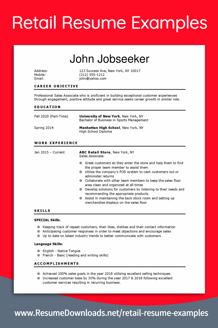 sales associate skills on looking for retail resume examples we have resumes for retail sales associates retail custome retail resume examples sales resume examples resume examples