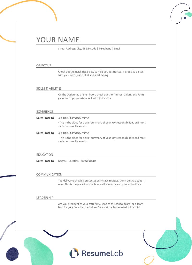 combination resume templates free download on 50 free resume templates for microsoft word to download intended for combination resume template wo resume template word resume template free resume templates