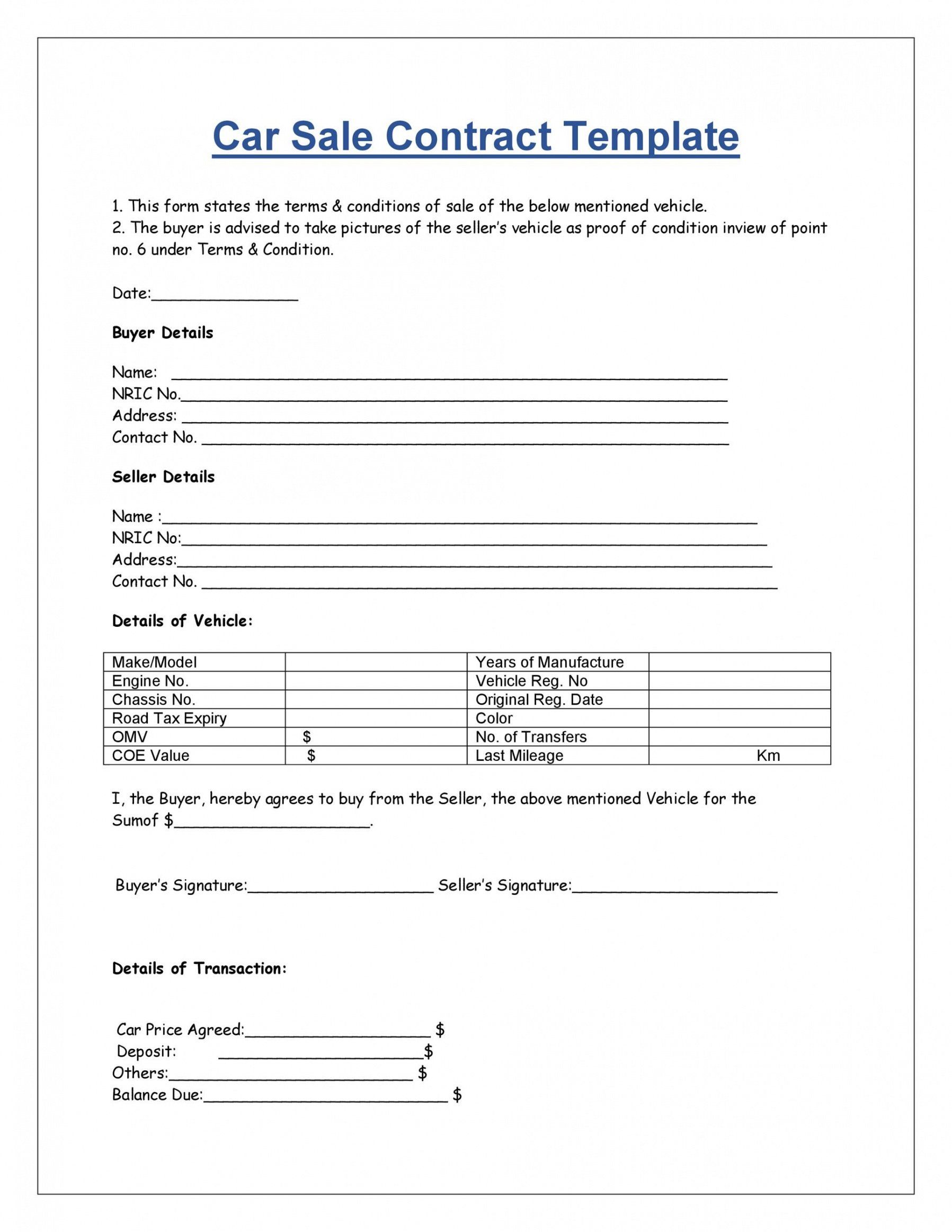 free sales agreement template on printable 42 printable vehicle purchase agreement templates templatelab private car sales co in 2021 contract template car payment rental agreement templates