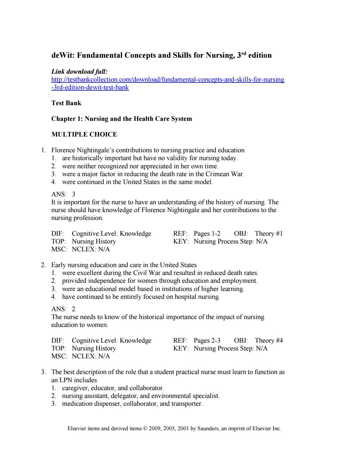 computer basic skills test on pin on fundamental concepts and skills for nursing 3rd edition by susan c dewit test bank