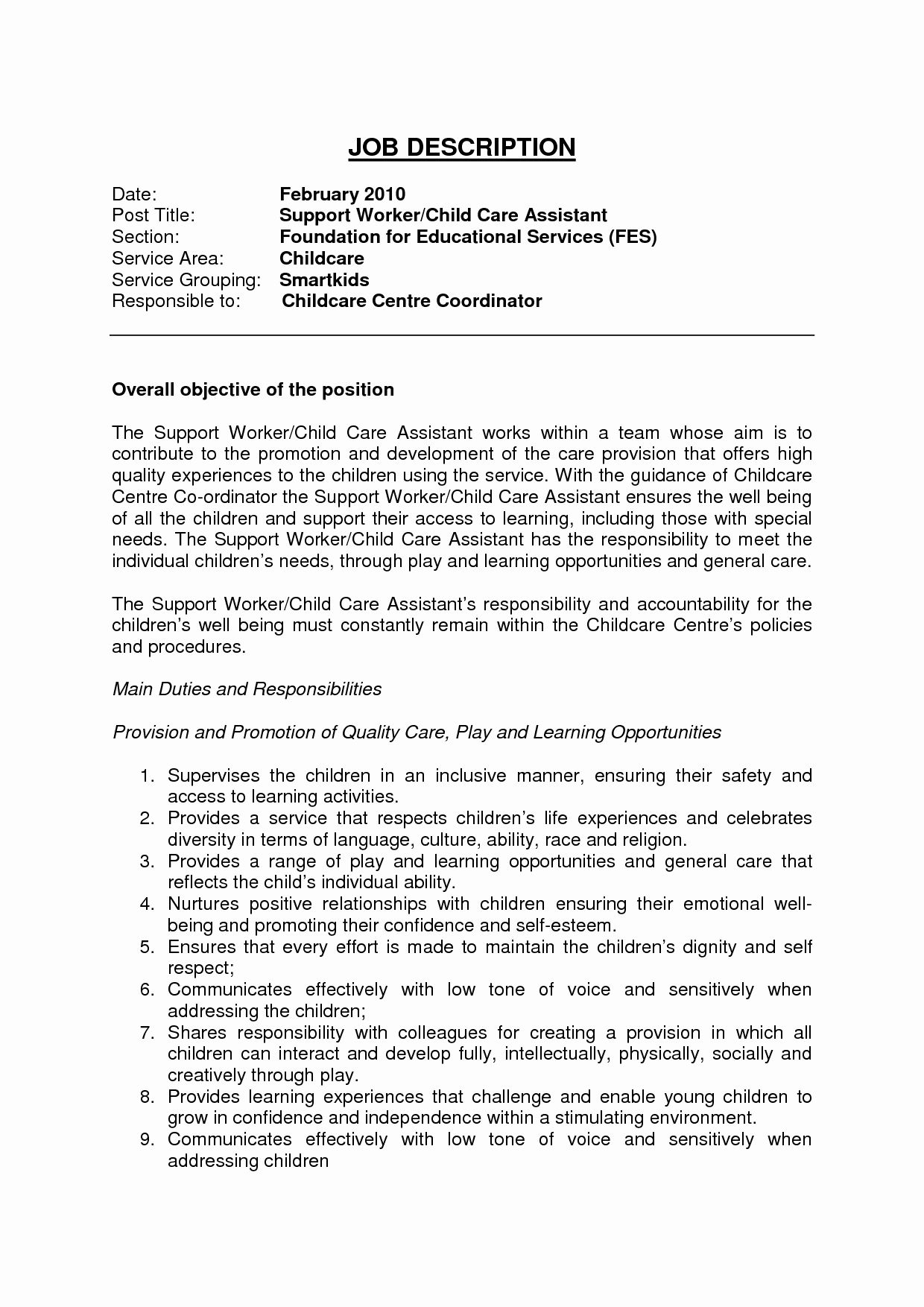 child care resumesample on evelyn malavez emalavez profile pinterest