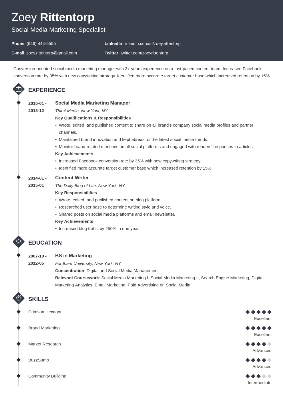 resume for social media marketing on social media resume example template diamond resume examples social media marketing manager social media marketing jobs