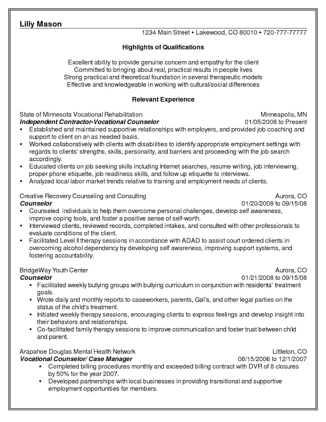 guidance counselor resume sample on school counselor resume sample school counselor resume sample school counselor cv samples guidan career counseling educator resume template school counselor