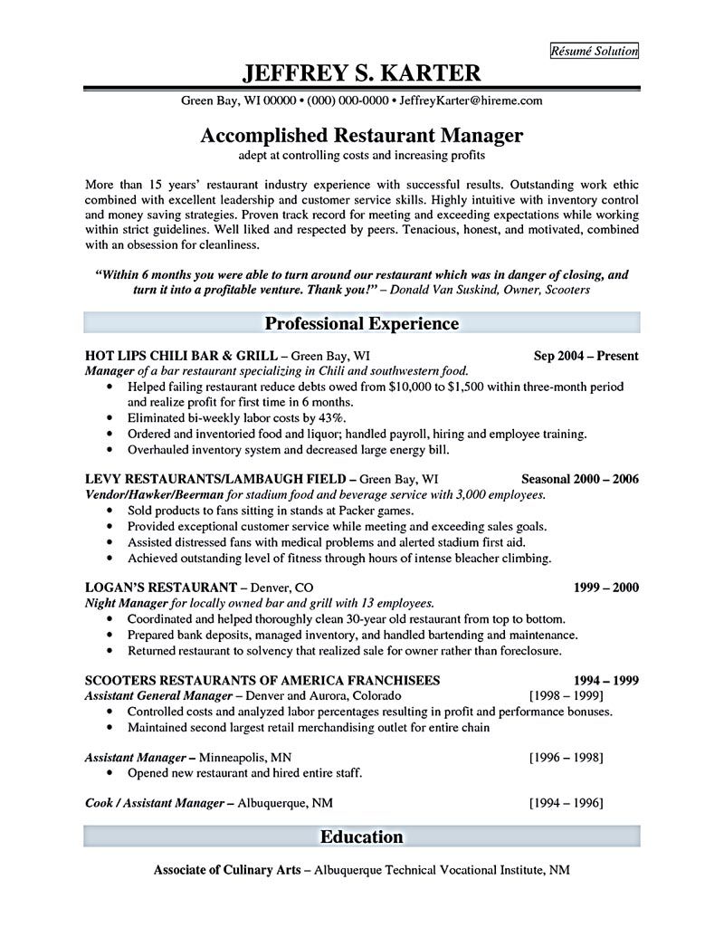 restaurant manager resume will ease anyone who is seeking for job related to managing a restaurant a mana restaurant management manager resume resume examples restaurant manager resume examples on restaurant manager resume will ease anyone who is seeking for job related to managing a restaurant a mana restaurant management manager resume resume examples
