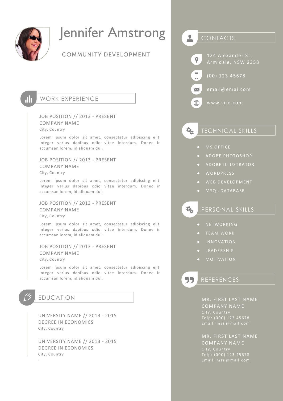 marketing resume templates free on the jennifer resume resume templates resume design template resume template free