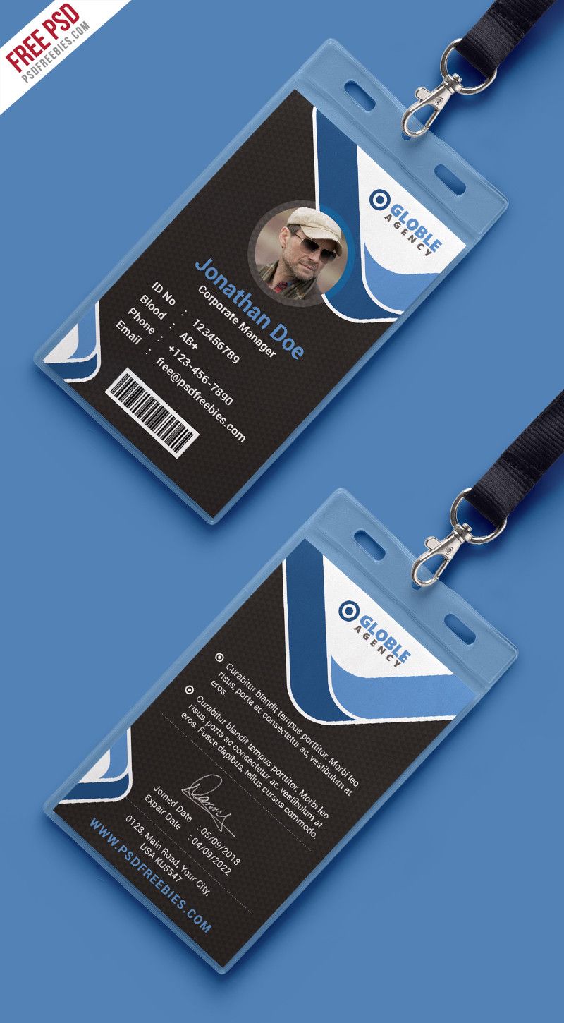 id card template photoshop id card template employee id card psd template free photoshop card template on id card template photoshop id card template employee id card psd template free