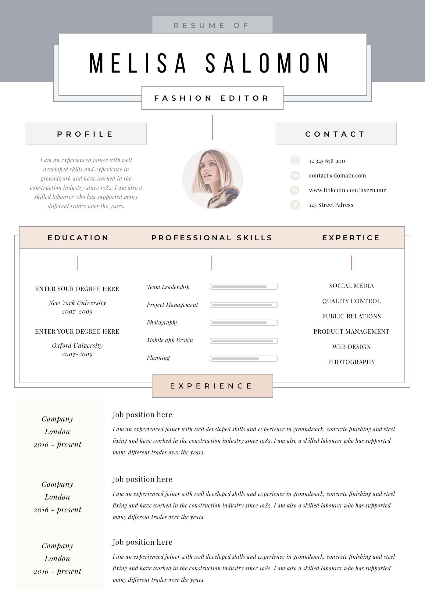free creative resume templates microsoft word on creative resume template for word pages creative cv template 1 page resume cover letter instant download fashion feminine resume template creative resume resume template word creative cv template