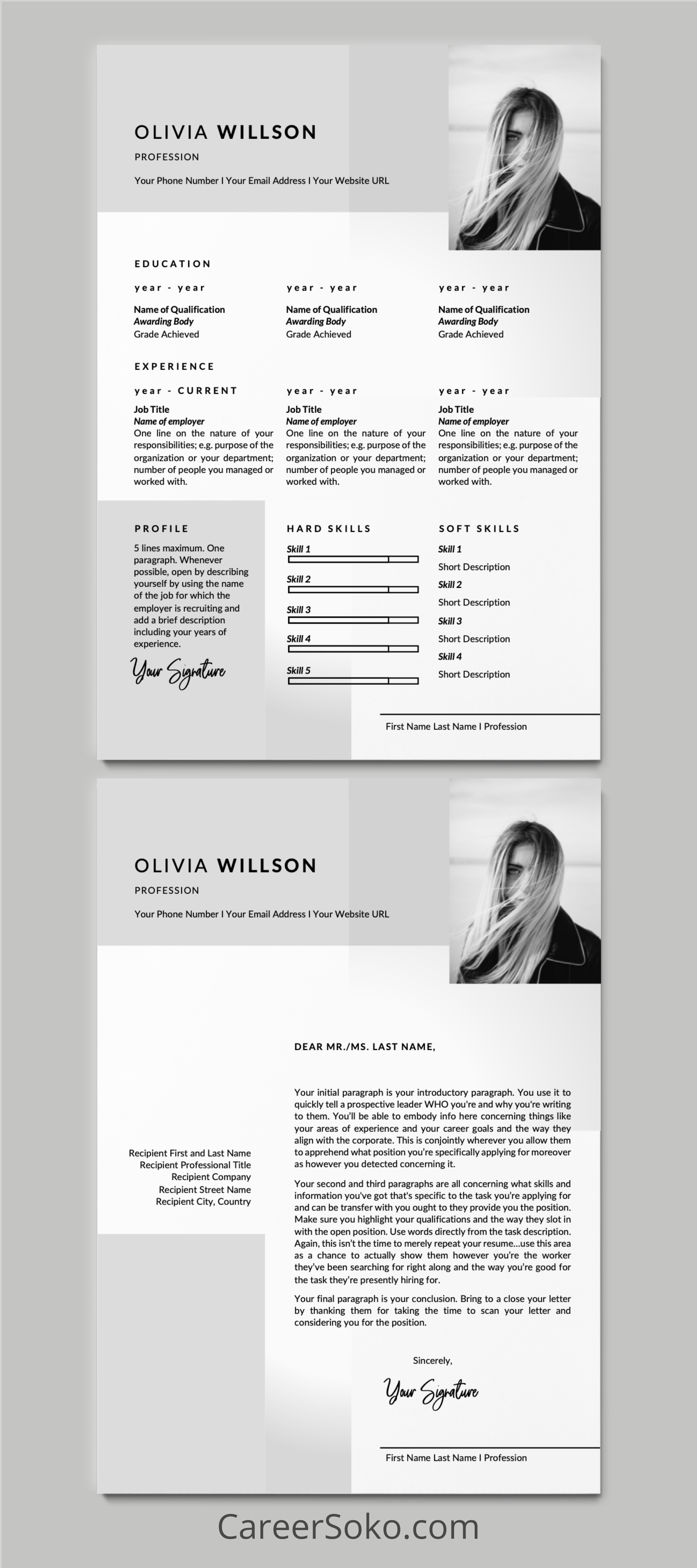 professional references format on resume with picture i cv resume with cover letter i career soko graphic design resume cover letter for resume resume design