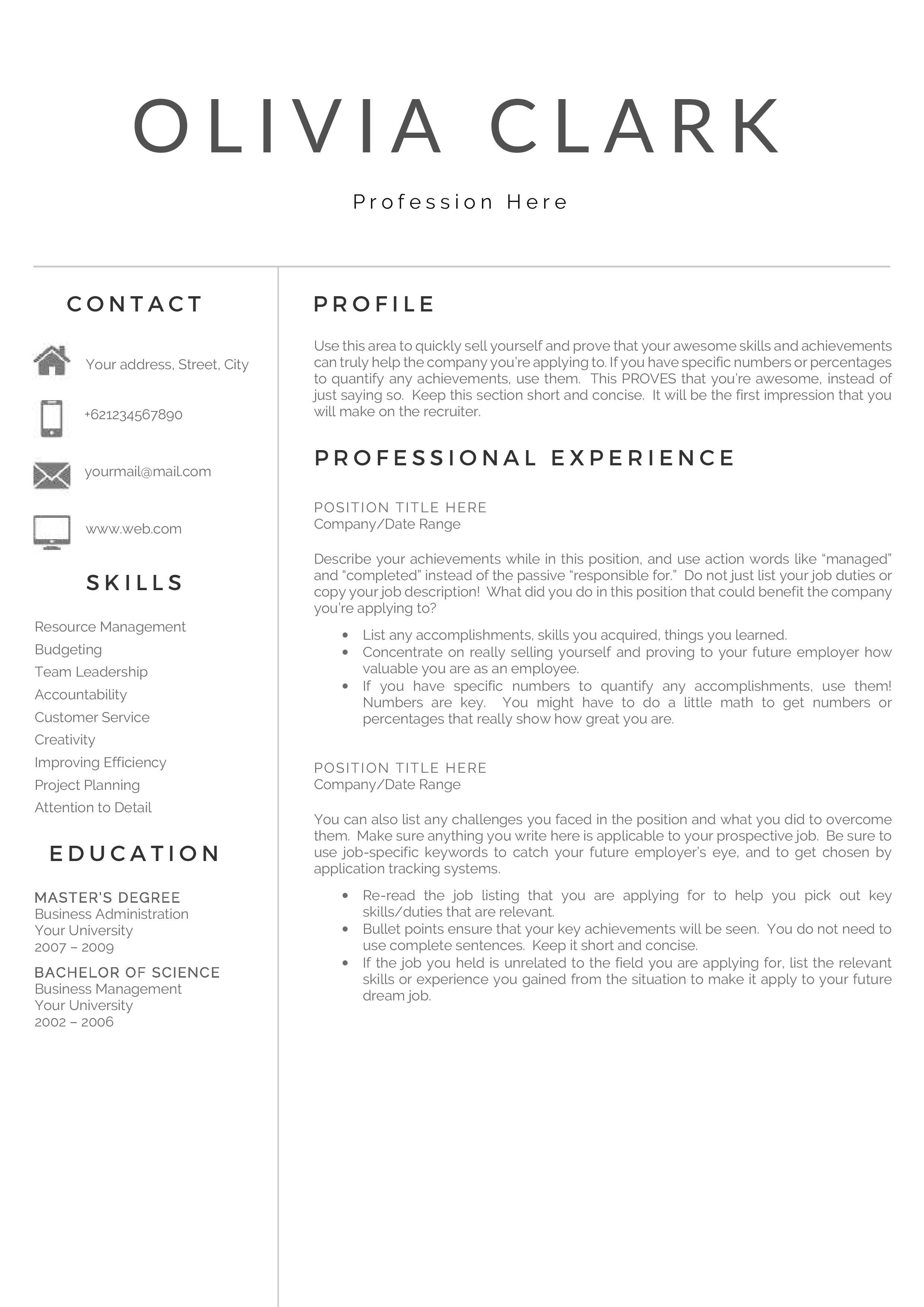 updated clean resume template cv clean resume template clean resume resume template how to label page 2 of resume on updated clean resume template cv clean resume template clean resume resume template