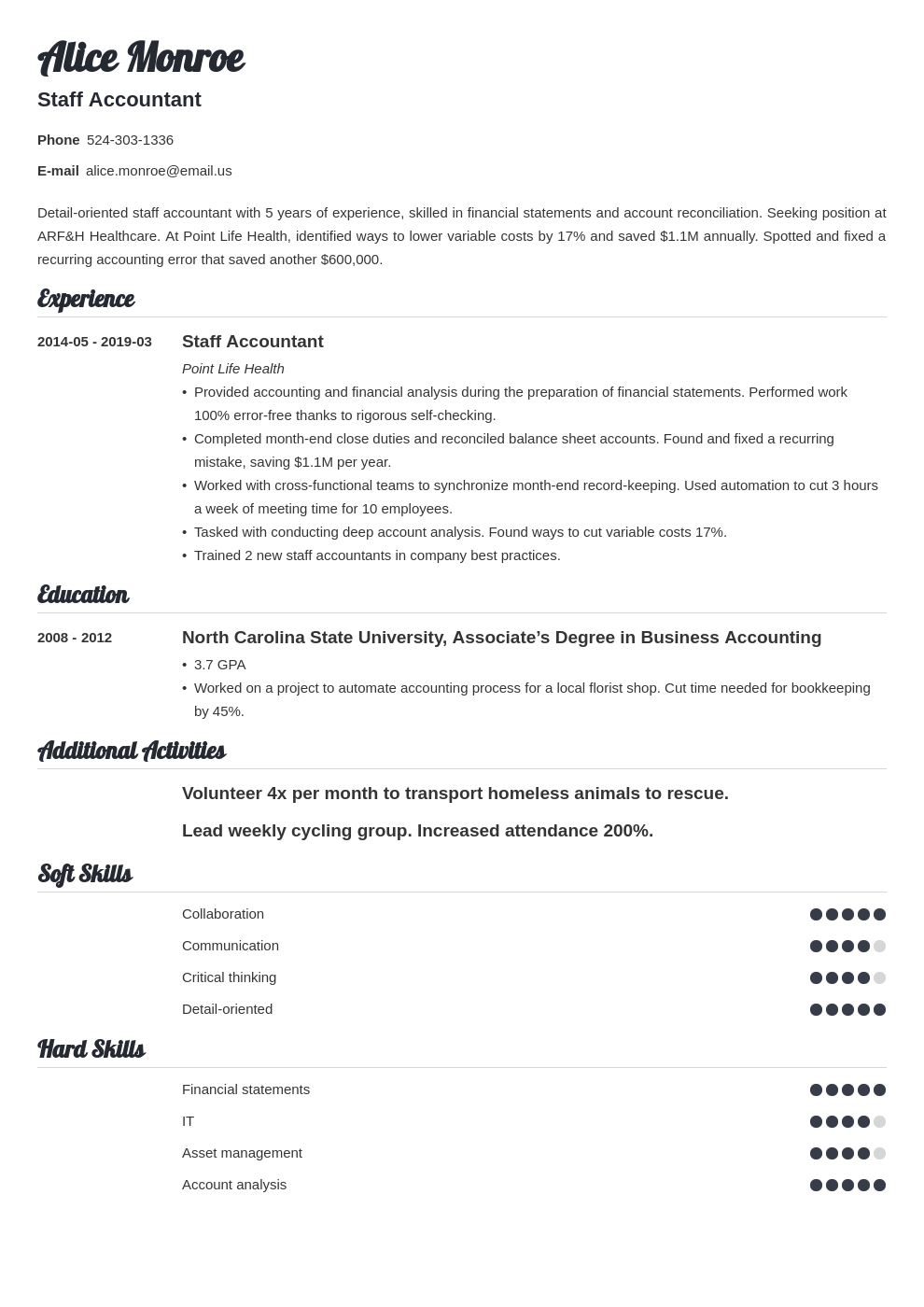 staff accountant resume example template valera accountant resume job resume examples resume examples staff accountant resume sample on staff accountant resume example template valera accountant resume job resume examples resume examples