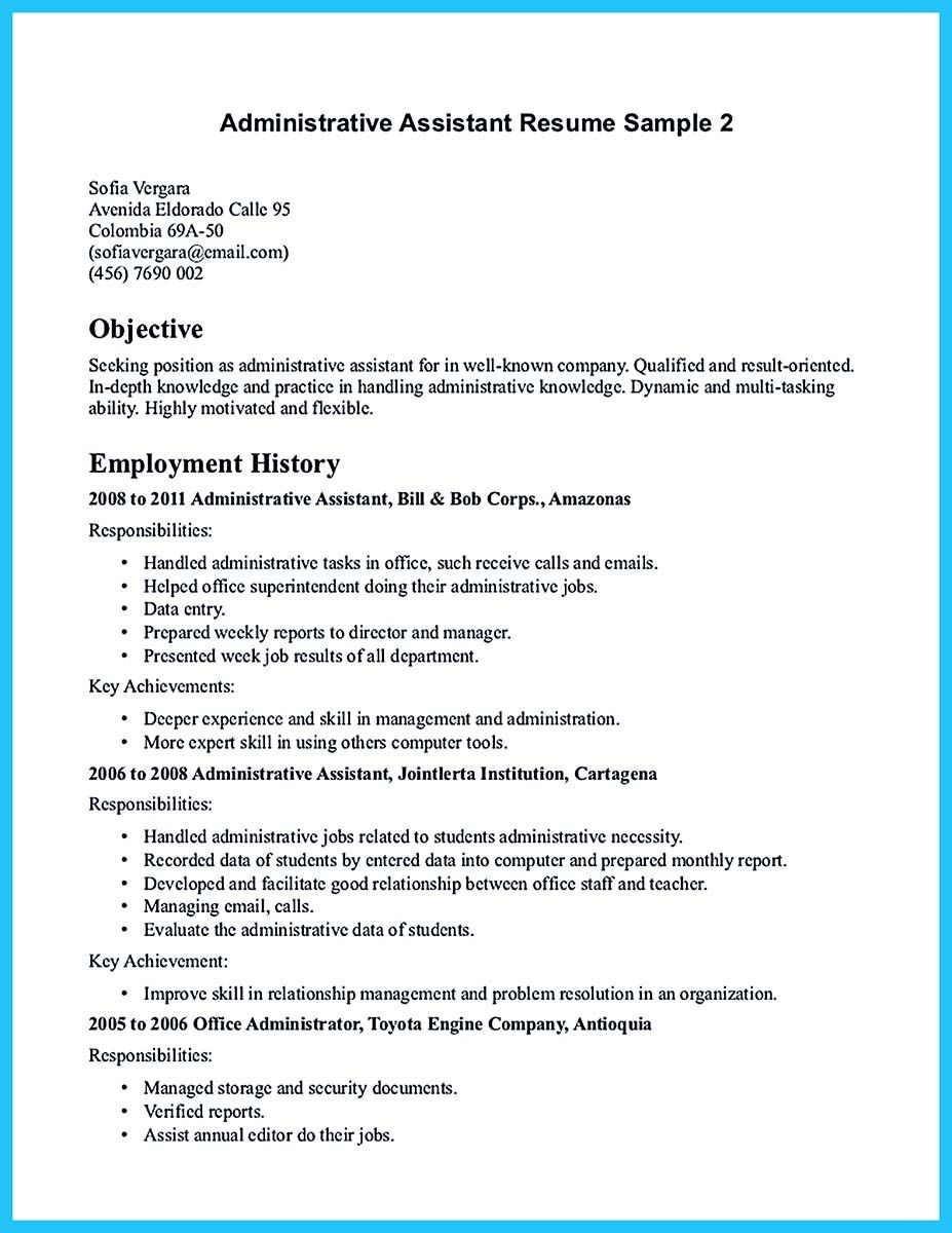 administrative resume sample on cool professional administrative resume sample to make you get the job administrative assistant resume medical assistant resume resume objective sample