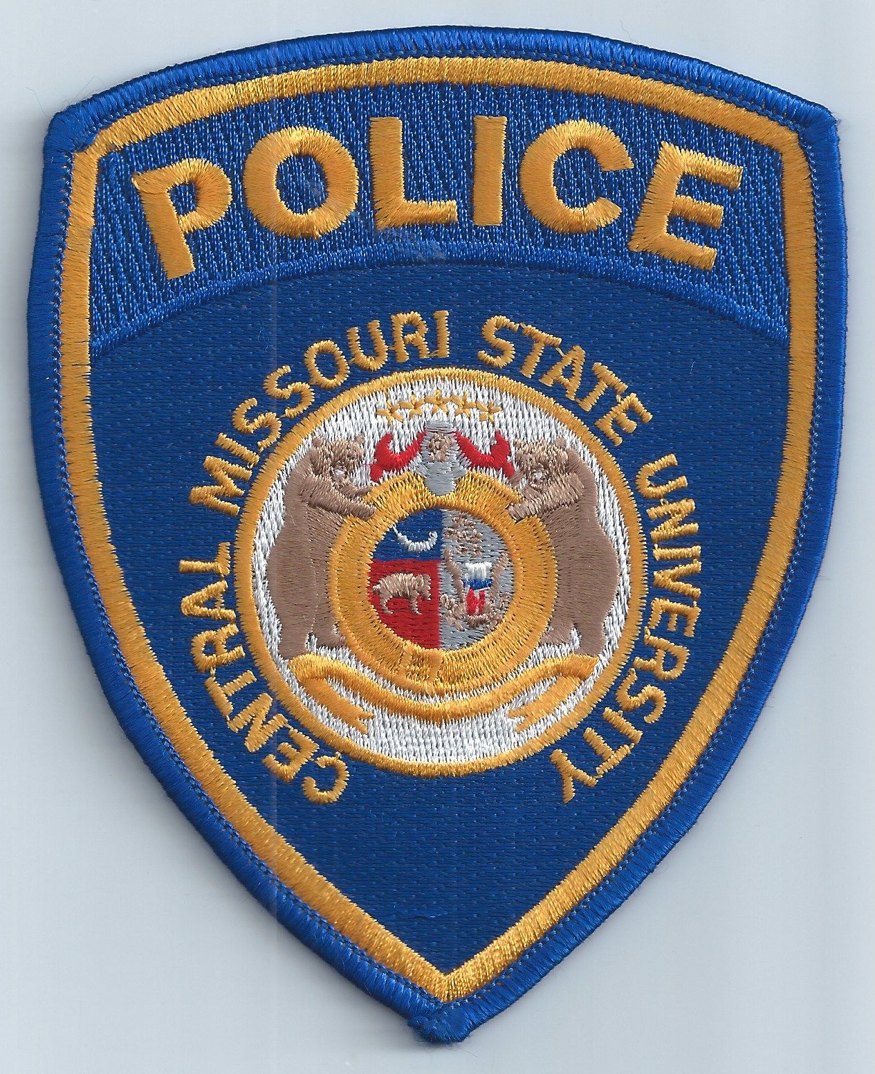 universities for law enforcement on us state of missouri central missouri state university police department patch cur central missouri state university missouri state university missouri state