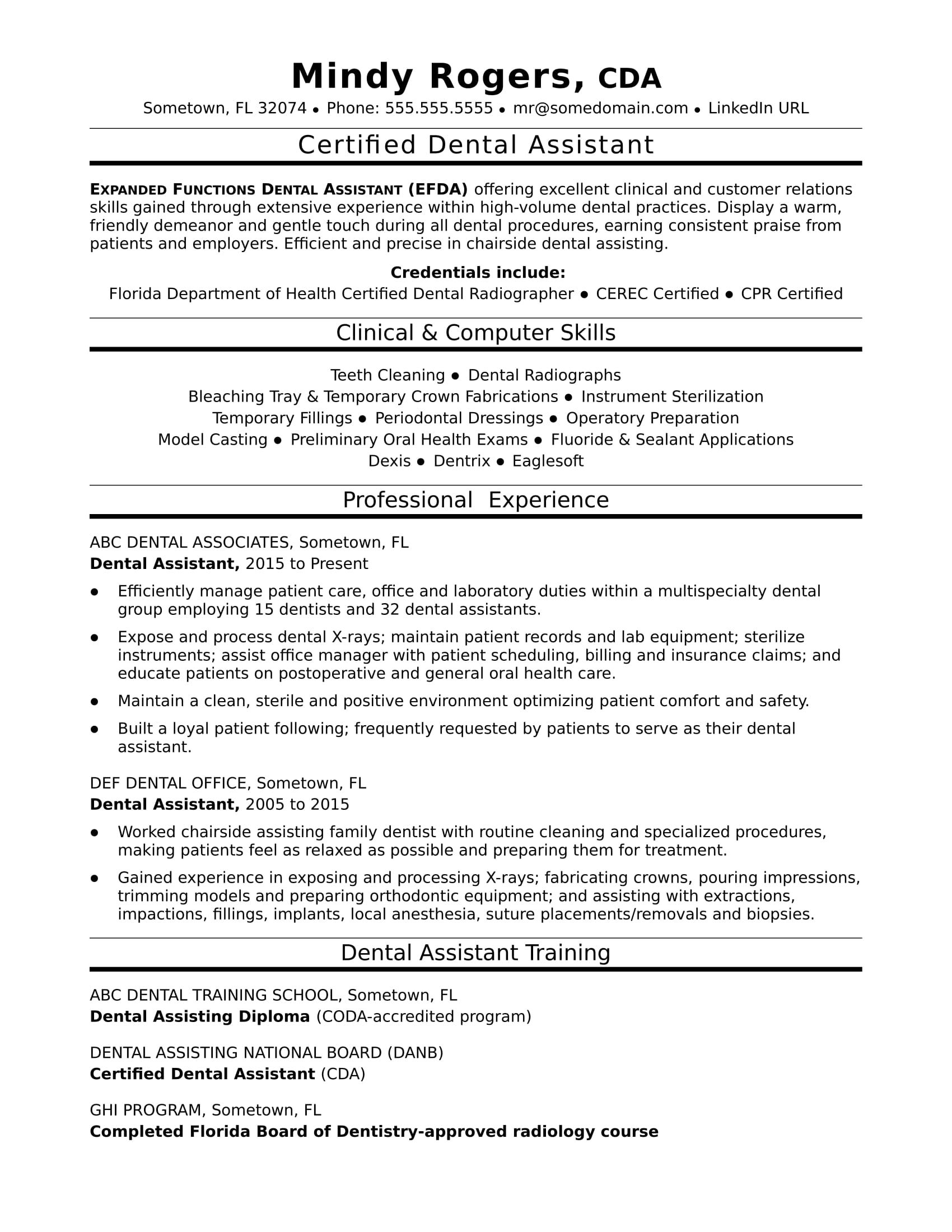 entry level dental hygiene resume on pin di finance department business plan