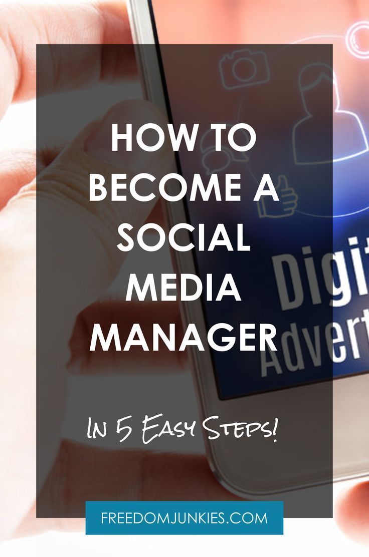 steps to becoming a social worker on become a social media manager in 5 easy steps watch my video to learn how you too can wor marketing strategy social media social media social media strategies