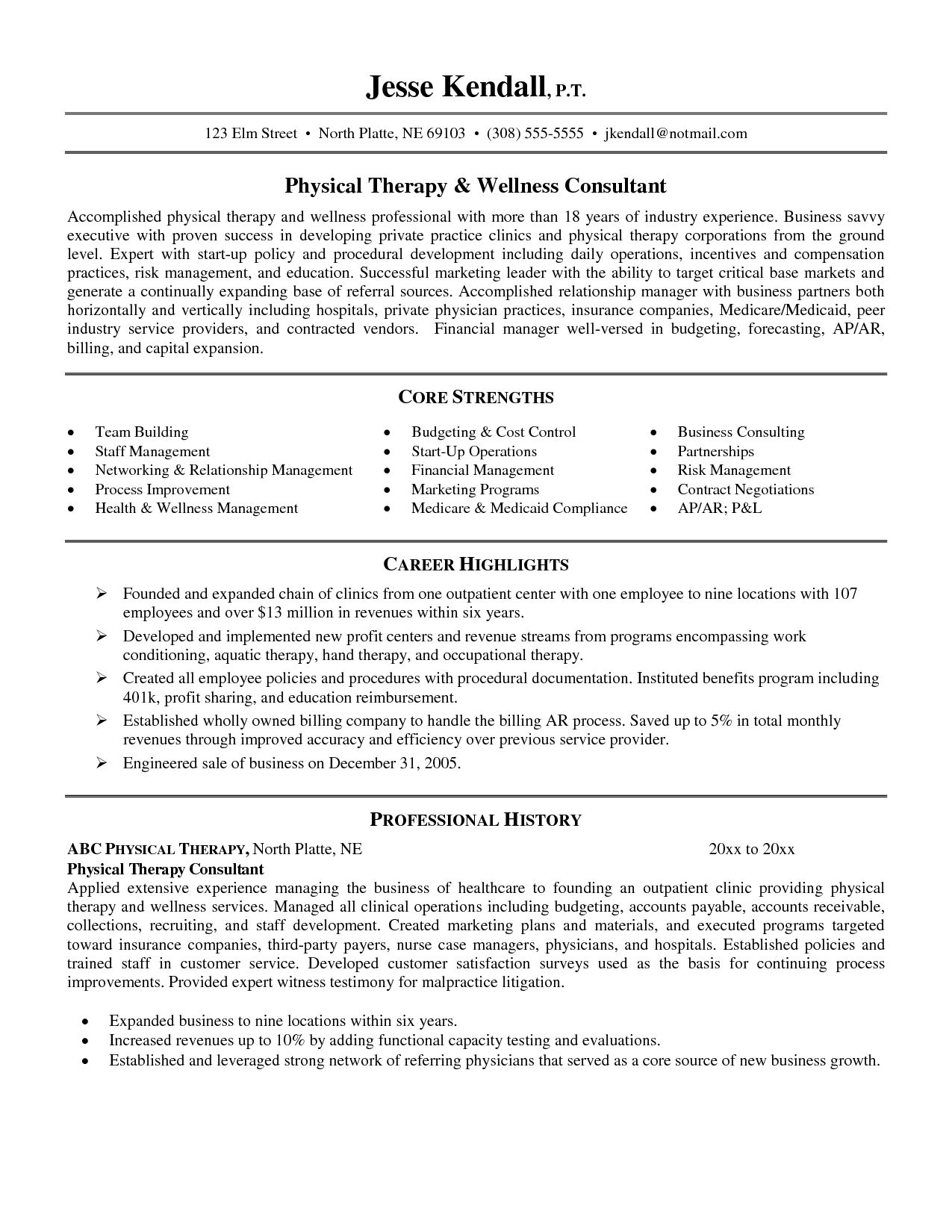 pediatric occupational therapist resume on resume examples physical therapist physical therapist assistant occupational therapy assistant nursing resume