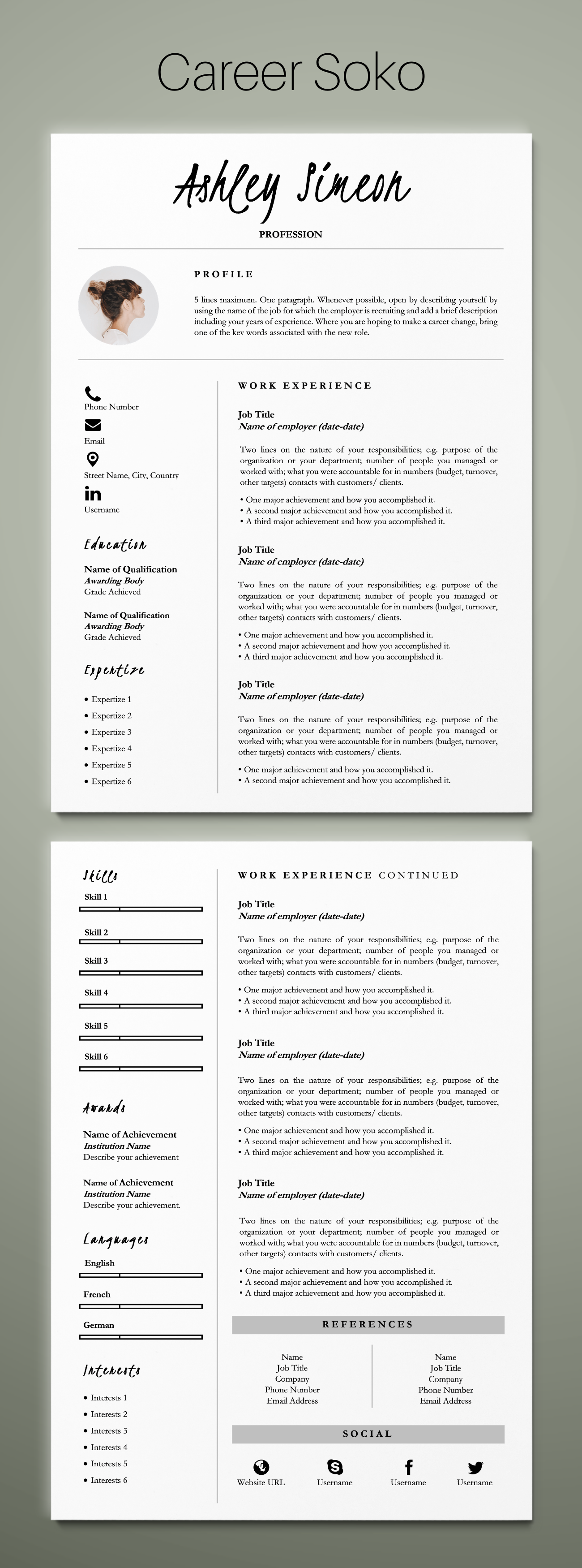minimalist resume 2 page resume template cv template etsy in 2021 resume template word resume design template resume design 2 page resume template on minimalist resume 2 page resume template cv template etsy in 2021 resume template word resume design template resume design