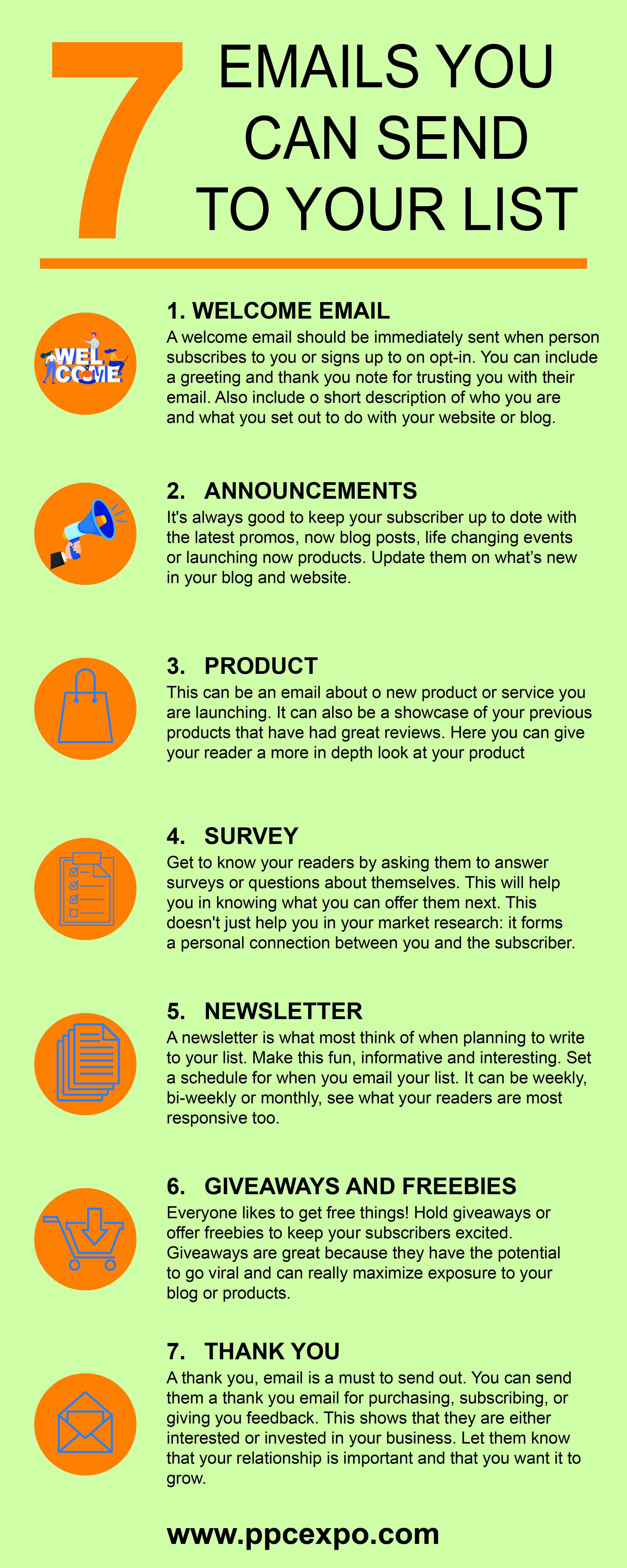 7 different types of emails to send to your subscribers to keep them engaged marketing strategy social media digital marketing sales and marketing email send service on 7 different types of emails to send to your subscribers to keep them engaged marketing strategy social media digital marketing sales and marketing