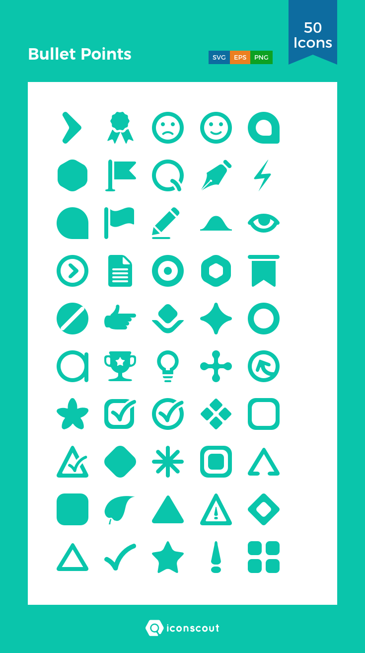 how to create a bullet point on download bullet points icon pack available in svg png eps ai icon fonts icon pack icon font icon