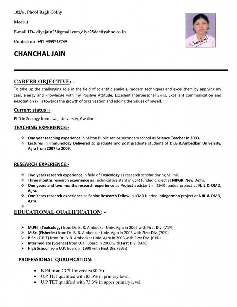 resume format for teacher job on teacher job resume sample 2021 jobs for teachers teacher resume curriculum vitae format
