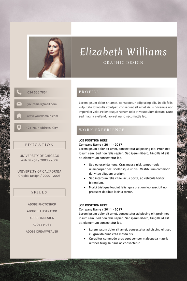 resume template for word and pages cv template etsy cv kreatif desain cv desain resume resume styles templates on resume template for word and pages cv template etsy cv kreatif desain cv desain resume