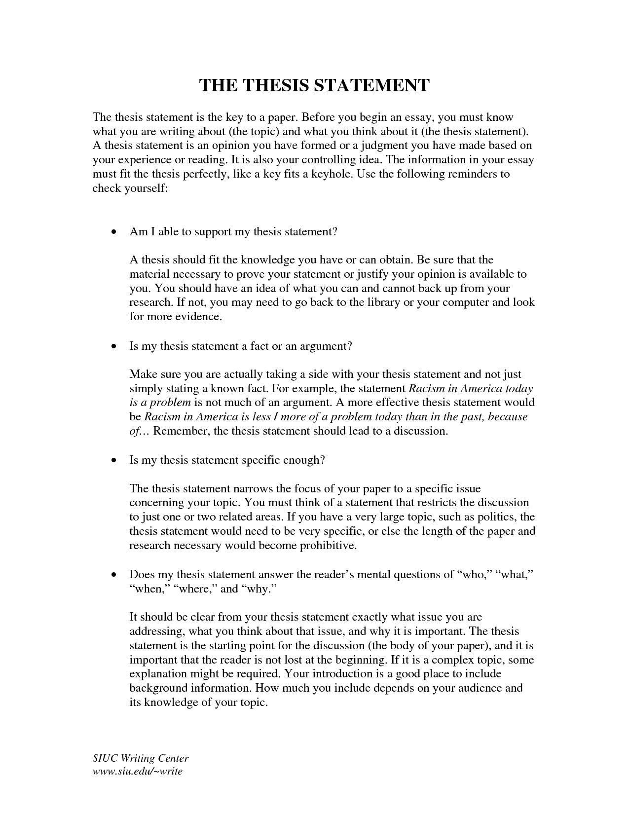 examples of a thesis statement on strong thesis statement examples thesis statement examples thesis statement good essay topics