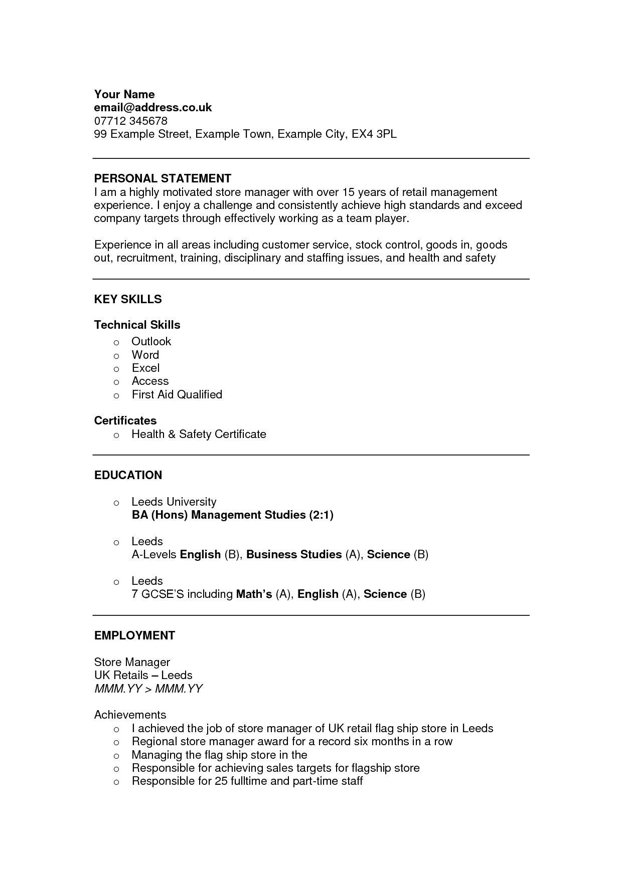 pin on 1 cv template customer service experience resume on pin on 1 cv template
