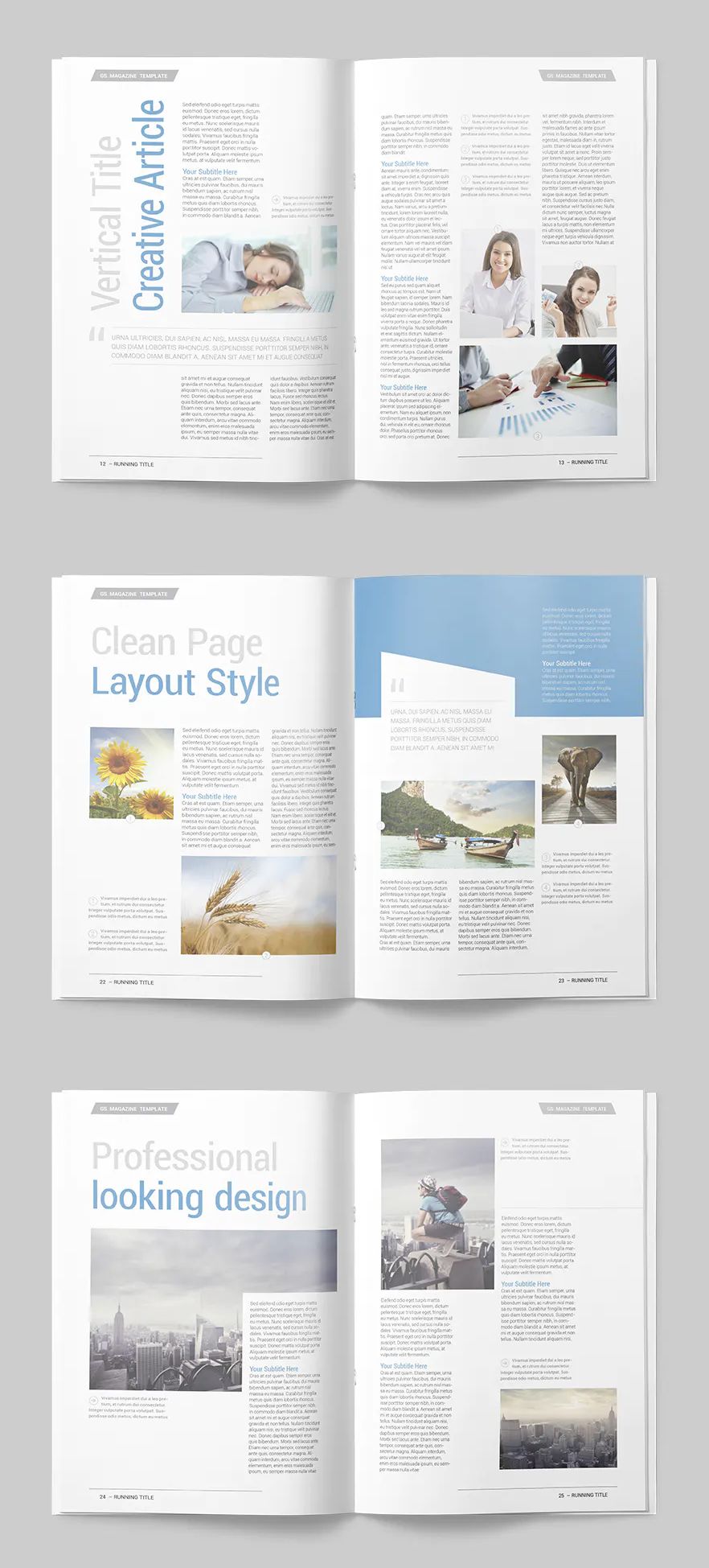 indesign design templates on magazine template 50 unique pages magazine template magazine layout design indesign magazine templates