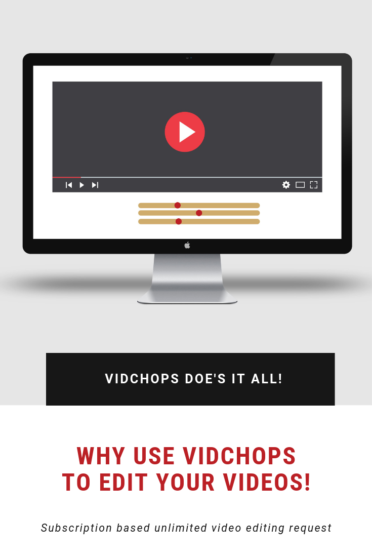 video editor service on vidchops vidchops profile pinterest