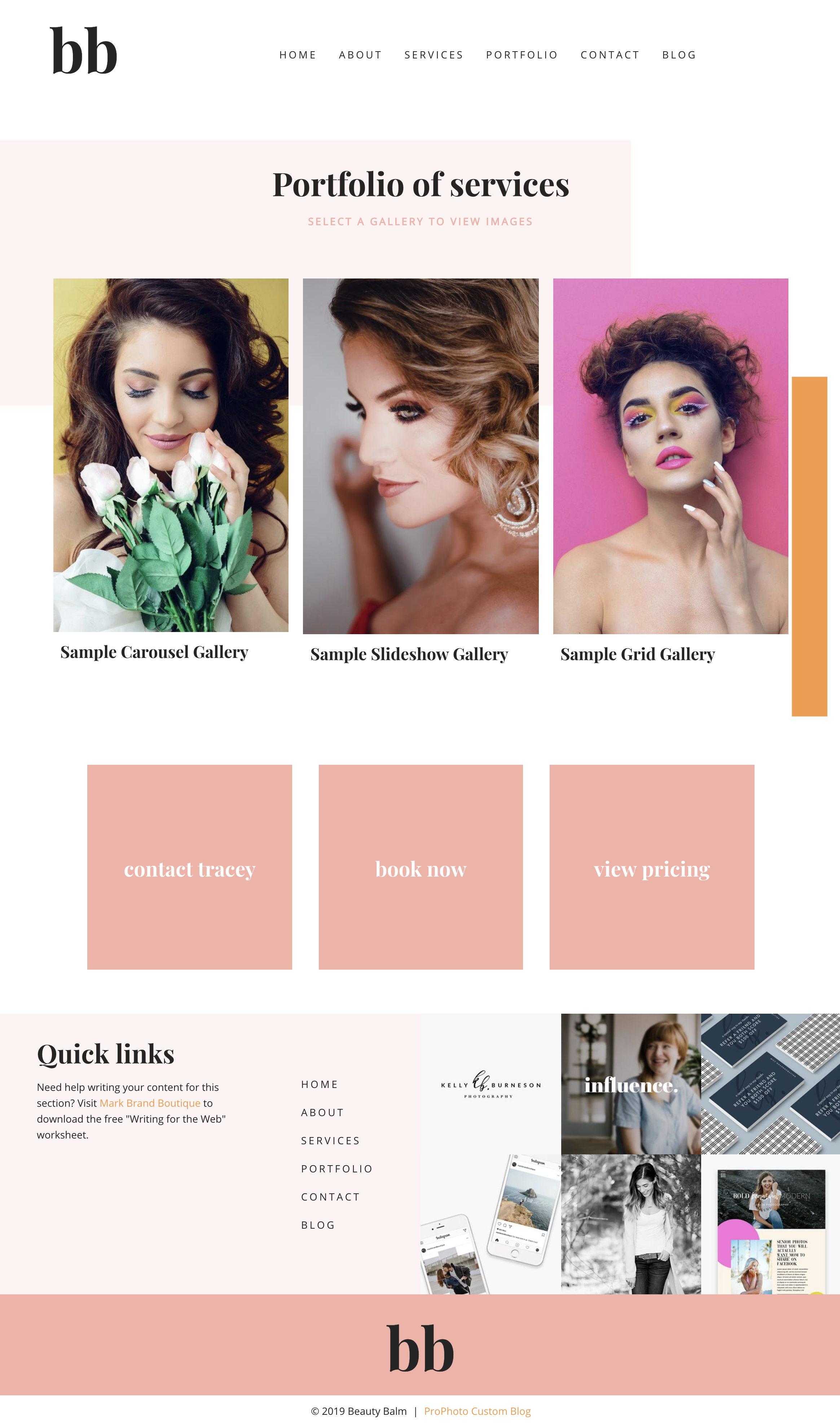 makeup artist website on portfolio website template design for makeup artist hair stylist and wedding vendors modern feminine wordpress website design markbrandboutique website