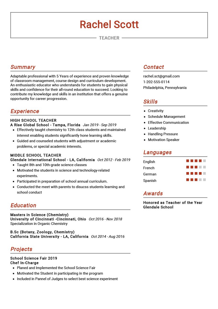 best teacher resume on teacher resume example teacher resume template teacher resume examples teacher resume template free