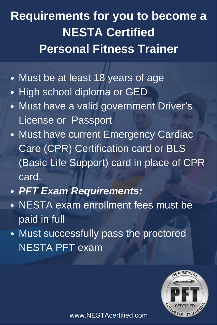 requirements for you to become a nesta certified personal fitness trainer before e personal fitness trainer personal trainer certification basic life support become a personal trainer on requirements for you to become a nesta certified personal fitness trainer before e personal fitness trainer personal trainer certification basic life support