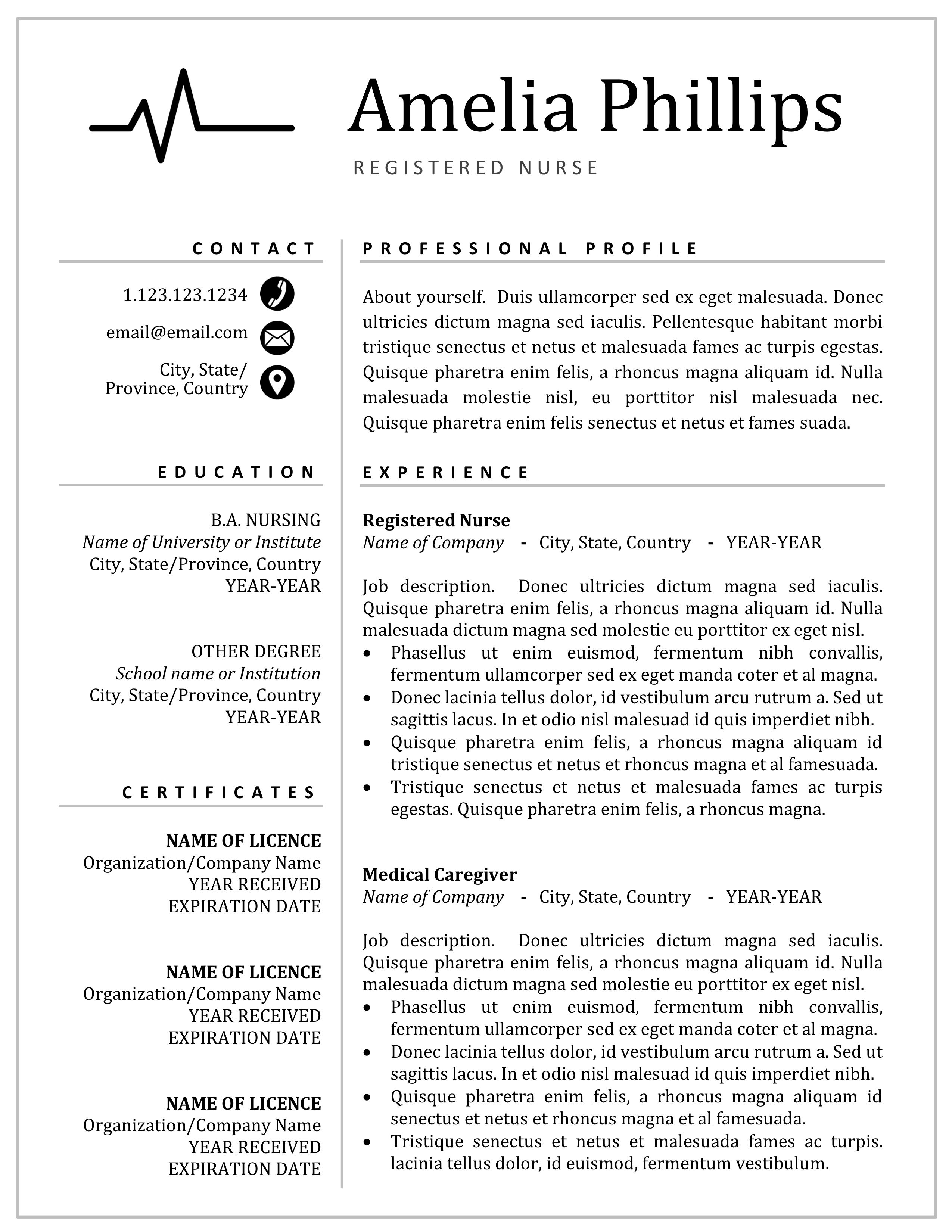 registered nurse resume examplesfree sample resumes on lqgx6yriqu 9bm