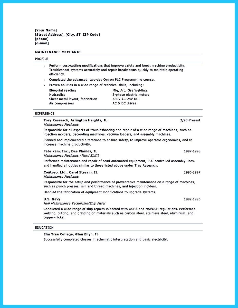 automotive technician resume on cool writing your great automotive technician resume
