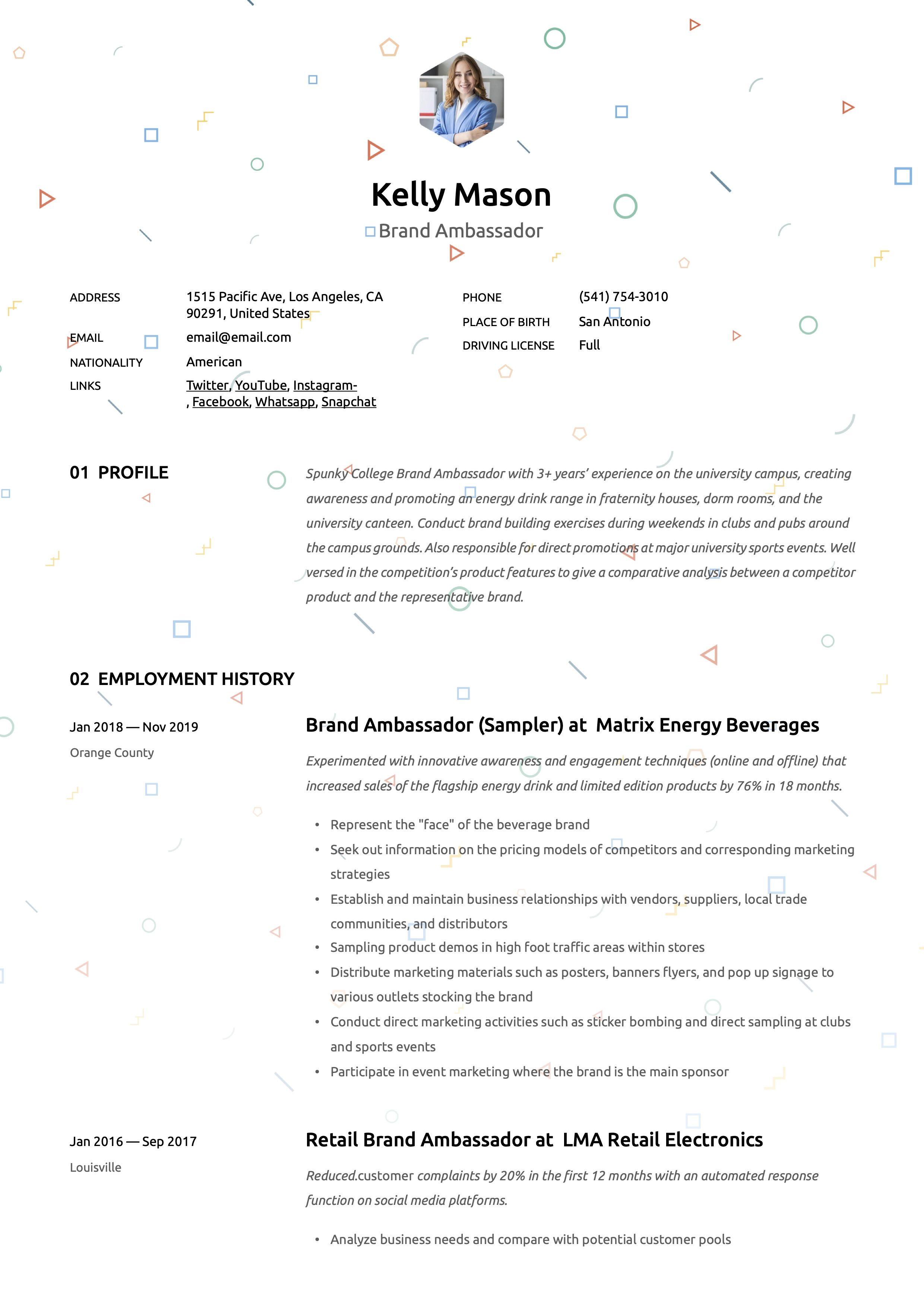 brand ambassador resume sample brand ambassador brand ambassador jobs guided writing brand ambassador objective on resume on brand ambassador resume sample brand ambassador brand ambassador jobs guided writing
