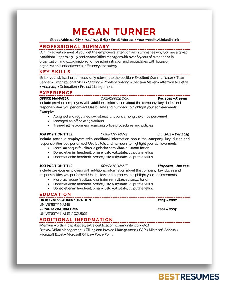 technical writer resume bullets on resume template megan turner bestresumes info in 2020 resume template simple resume template resume template professional