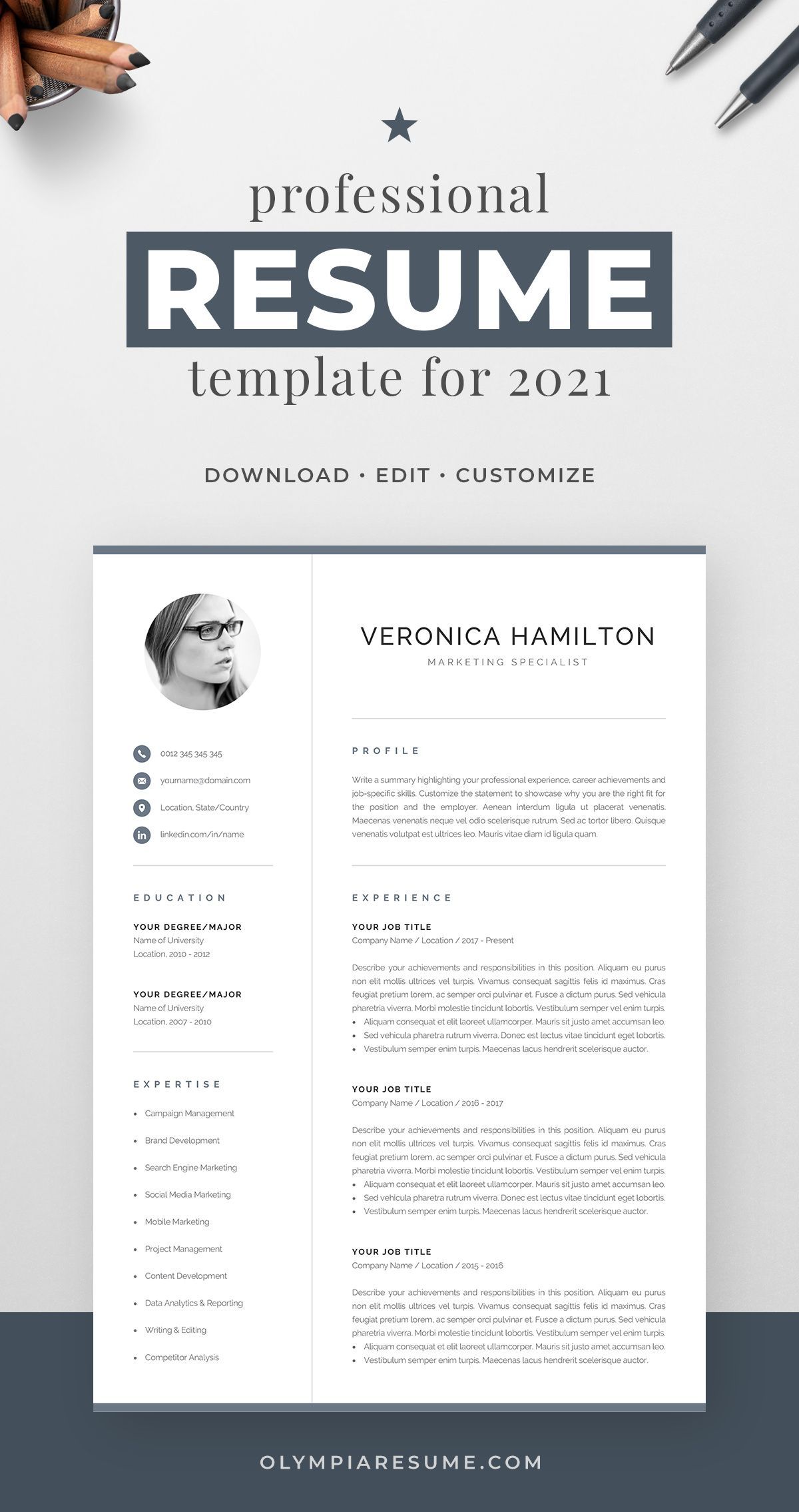 professional cv template with photo modern photo resume etsy in 2021 resume template professional resume template cv template professional modern resume template 2021 on professional cv template with photo modern photo resume etsy in 2021 resume template professional resume template cv template professional