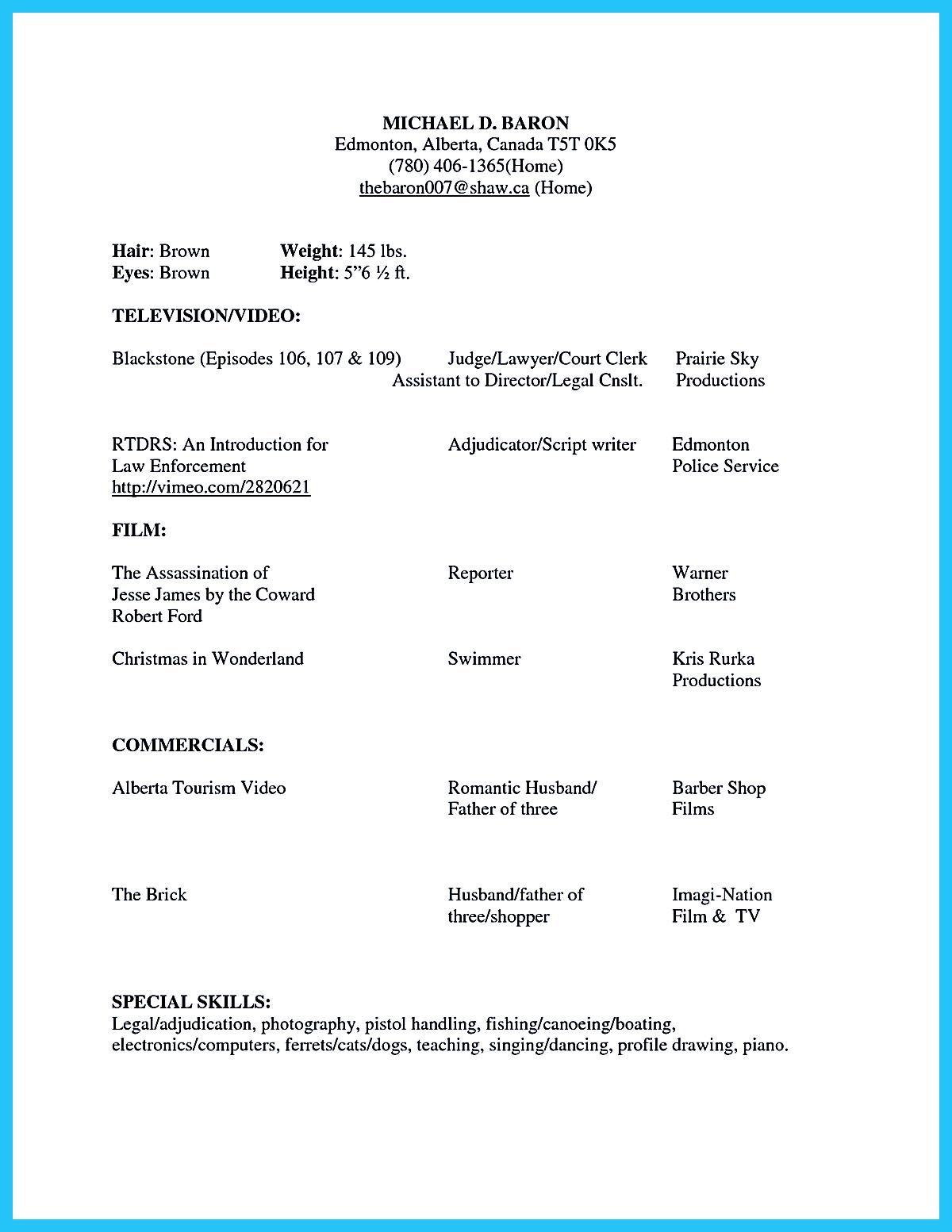 acting resume builder on acting resume template is very useful for you who are now seeking a job in acting the acting resume templ acting resume acting resume template resume template