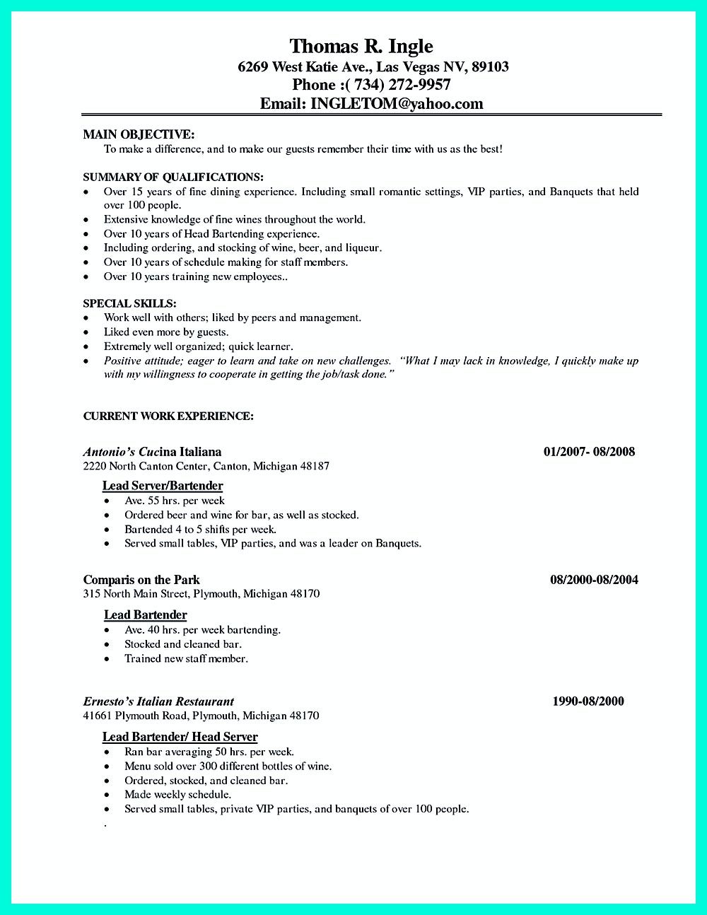 waitress job description sample on knowing waitress duties before writing cocktail waitress resume resume skills server resume resume examples