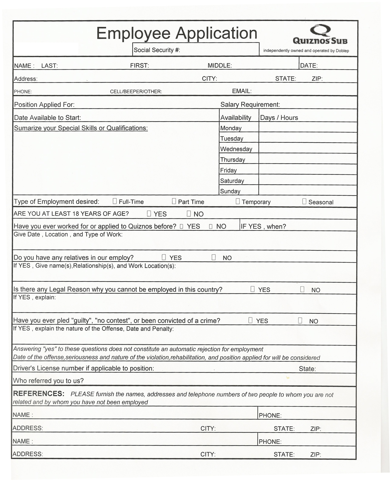 work application template on standard job application form printable job application form employment application printable job applications